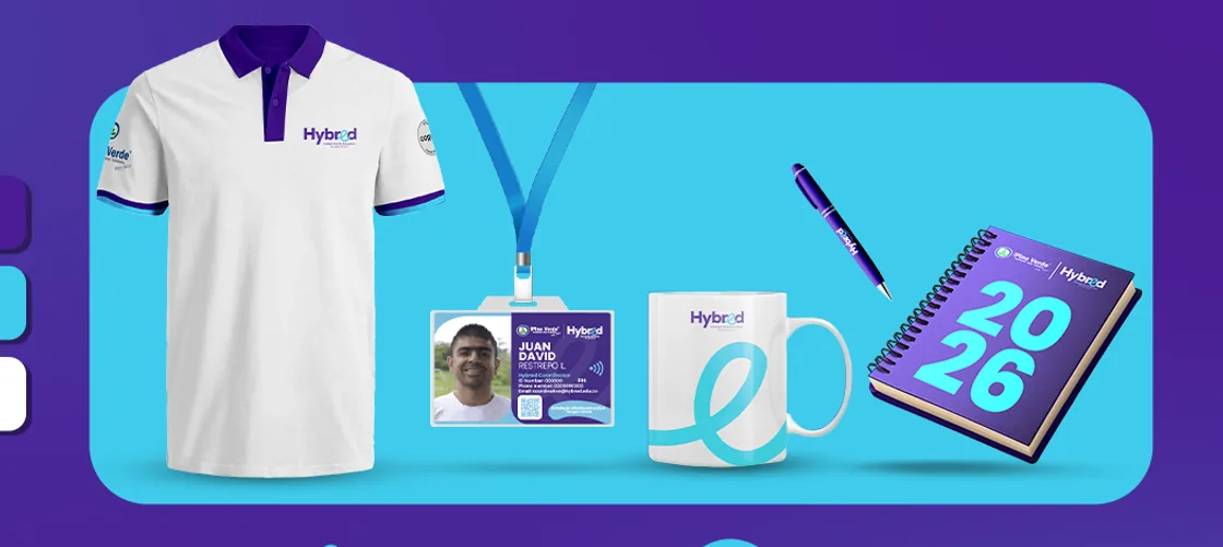 Hybred — Identidad visual por NEXUS.